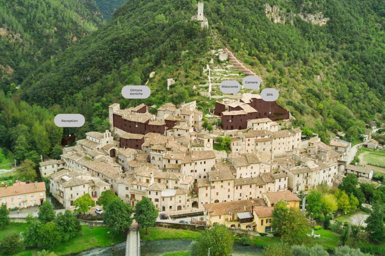 Torre Del Nera Albergo Diffuso & Spa Scheggino Eksteriør bilde